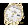 롤렉스 DayDate 40mm Flt YG/YG Silv Wht Roman Noob A3255 Mod -RDD0205A
