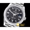 롤렉스 DayDate 228206 Flt SS/SS Black Diam BP Swiss 2836 -RDD0206B
