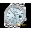 롤렉스 DayDate 228206 SS/SS Ice Blue Diam BP Swiss 2836 -RDD0206D