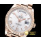 롤렉스 DayDate 40mm Flt RG/RG Silv Wht Roman Noob A3255 Mod -RDD0208A