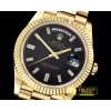 롤렉스 DayDate 40mm Flt YG/YG Black Baug. Diam BP A2836 -RDD0211B