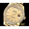 롤렉스 DayDate 40mm Diam YG/YG Gold Baug. Diam BP A2836 -RDD0211C