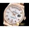 롤렉스 DayDate 36mm Flt RG/RG Wrap Wht MOP Diam BP Swiss 2836 -RDD0212
