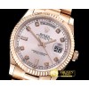 롤렉스 DayDate 36mm Flt RG/RG Rose Gold Diam BP Swiss 2836 -RDD0213B