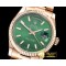 롤렉스 DayDate 36mm Flt RG/RG Green Thick Stk BP Swiss 2836 -RDD0213G