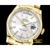 롤렉스 DayDate 36mm Flt YG/YG Silver Wht Diam BP Swiss 2836 -RDD0216A