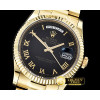 롤렉스 DayDate 36mm Flt YG/YG Black Roman Num BP Swiss 2836 -RDD0216B