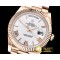 롤렉스 DayDate 40mm Flt RG/RG Pearl Wht Roman BP Swiss 2836 -RDD0218A