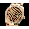 롤렉스 Royal Black RG/Sq Cut Diam Swiss Eta 28362 -RDJ0200