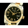 롤렉스 SS/YG TT Black Swiss Eta 2836/3135Real Diamond -RDJ0208C