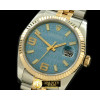 롤렉스 SS/YG TT Blue Asian Eta 2836/3135Real Diamond -RDJ0216B