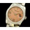 롤렉스 SS/SS OYS Salmon Asian 2813Real Diamond -RDJ0220C