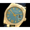롤렉스 YG/LE Blue Asian 2836/3135Real Diamond -RDJ0230B