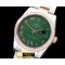 롤렉스 SS/RG Oyster Green Roman/Diam 2836 -RDJ0251F