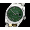 롤렉스 SS/SS Oyster Green Roman/Diam 2836 -RDJ0252D