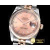 롤렉스 DateJust Rose Gold Stick TT/RG Jub BP Asia 2836 -RDJ0258B