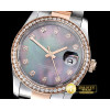 롤렉스 DateJust Mens 36mm RG/SS Blk MOP Diam BP Asia 2836 -RDJ0261A