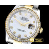 롤렉스 DateJust Mens 36mm YG/SS White MOP Diam BP Asia 2836 -RDJ0261C