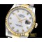 롤렉스 DateJust Men's YG/SS White MOP Diams BP Swiss 2836 -RDJ0262B