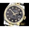 롤렉스 DateJust Jub Flt YG/SS Dark Grey Diam BP A3135 Mod -RDJ0268A