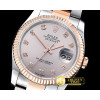 롤렉스 DJ 36mm Oyst Flt RG/SS Light Grey Diam BP A3135 Mod -RDJ0277B