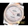 롤렉스 DJ 36mm Oyst Flt RG/SS Light Grey Rmn BP A3135 Mod -RDJ0277D