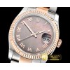롤렉스 DJ 36mm Oyst Flt RG/SS Black MOP Roman BP A3135 Mod -RDJ0278G