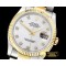 롤렉스 DJ 36mm Oyst Flt YG/SS White MOP Diams BP A3135 Mod -RDJ0279G
