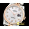 롤렉스 DJ 36mm Jub Flt RG/SS White MOP Diams BP A3135 Mod -RDJ0281A