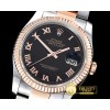 롤렉스 DJ 36mm Oyst Flt RG/SS Black Roman BP A3135 Mod -RDJ0283B