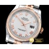 롤렉스 DJ 36mm Jub Flt RG/SS White Roman BP A3135 Mod -RDJ0284E