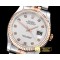 롤렉스 DJ 36mm Jub Flt RG/SS White Diams BP A3135 Mod -RDJ0285B