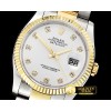 롤렉스 DJ 36mm Oyst Flt YG/SS White Diams BP A3135 Mod -RDJ0290B