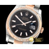 롤렉스 DJ 36mm Oyst Flt RG/SS Black Thick Lume BP A3135 Mod -RDJ0291A