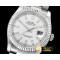 롤렉스 DJ 36mm Oyst Flt SS/SS White Thick Lume BP A3135 Mod -RDJ0292B