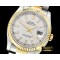 롤렉스 DJ 36mm Oyst Flt YG/SS White Thick Lume BP A3135 Mod -RDJ0293B