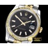 롤렉스 DJ 36mm Jub Flt YG/SS Black Thick Lume BP A3135 Mod -RDJ0295A