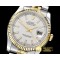 롤렉스 DJ 36mm Jub Flt YG/SS White Thick Lume BP A3135 Mod -RDJ0295B
