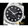 롤렉스 DJ 36mm Oyst Fluted 904L SS/SS Black Diam DJF A3135 -RDJ0304D