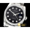 롤렉스 DJ 36mm Oyst Fluted 904L SS/SS Black Diam DJF A3135 -RDJ0304D