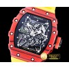 리차드밀 RM03502 Rafael Nadal Red FC/VRU Blk/Blk Miyota Mod -RM0113A