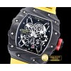 리차드밀 RM03502 Rafael Nadal Blk FC/VRU Yllw Black Miyota Mod -RM0115D
