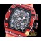 리차드밀 RM01103 Auto Flyback Chrono Red FC/VRU Blk A7750 Mod -RM0118D