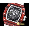 리차드밀 RM03501 Rafael Nadal Red FC/VRU Blk/Wht Miyota Mod -RM0121E