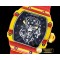 리차드밀 RM02703 Rafael Nadal Red/Yellw FC/VRU Blk Miyota Mod -RM0128C