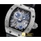 리차드밀 RM018 Tourbillon Boucheron SS/RU Blue MY9015 Mod -RM0142B