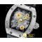 리차드밀 RM018 Tourbillon Boucheron SS/RU Yellow MY9015 Mod -RM0142D