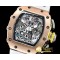 리차드밀 RM01103 Felipe Massa LE RG/TI/VRU Wht Skele A7750 Mod -RM0146D