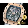 리차드밀 RM01103 Felipe Massa LE RG/VRU Grey Skele A7750 Mod -RM0146E