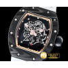 리차드밀 RM055 Bubba Watson FC/RU Skeleton Wht/Gold MY8215 Mod -RM0149C